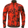 HÄRKILA Fleecejacke Herren Wildboar Pro Reversible Orange/Grün
