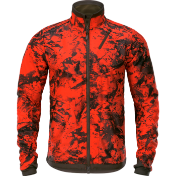 HÄRKILA Fleecejacke Herren Wildboar Pro Reversible Orange/Grün