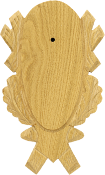 EUROHUNT Rehbockbrett Geschnitzt Hell