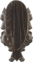 EUROHUNT Hirschschild Geschnitzt Dunkel