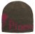 PINEWOOD Strickmütze Unisex Mélange Wildlederbraun/Burgund