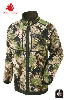 SHOOTERKING Digitex Softshell Wendejacke grün/braun