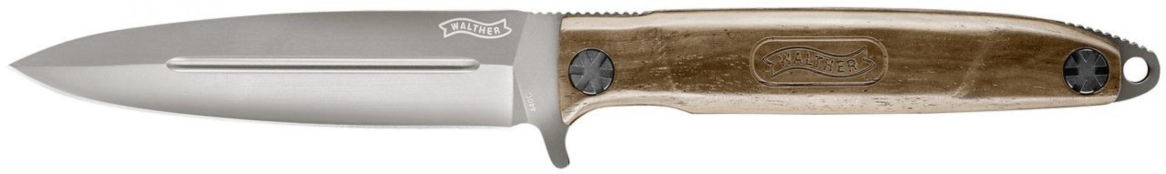 Walther Messer BWK 3 Blue Wood Knife
