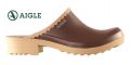 AIGLE Damen-Clogs VICTORINE braun