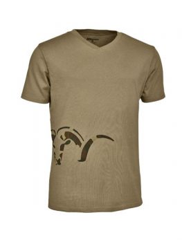 BLASER V-T-Shirt Herren Logo Sand