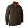 DEERHUNTER Fleecejacke Herren Gamekeeper Wendbar Braun/Camouflage/Orange