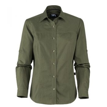 JAGDHUND Bluse Damen Konstanze Grün