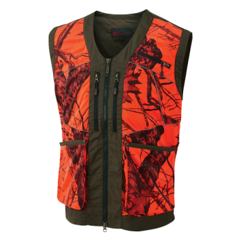 SHOOTERKING Weste Herren Oak Blaze Orange/Camouflage