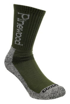 PINEWOOD Socken Medium 2er Pack Unisex Coolmax Grün
