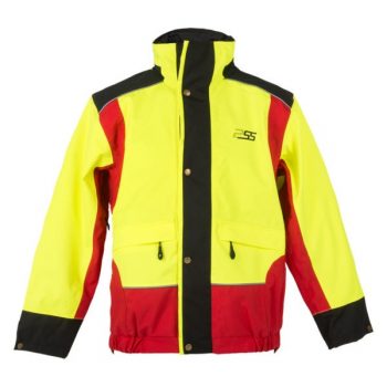 PSS Jacke Herren X-Treme Rain Gelb/Rot