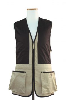 Beretta Schießweste Trap Cotton Vest beige / braun