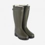 Le Chameau Damen Gummistiefel Chasseur Fourrées – Vert Chameau