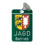 Dr. Gmünder Autoschild Jagdbetrieb