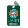 Dr. Gmünder Autoschild Jagdbetrieb