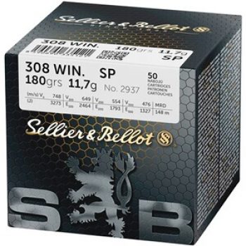 Sellier & Bellot .308 Win. Teilmantel 11,7g/180grs.