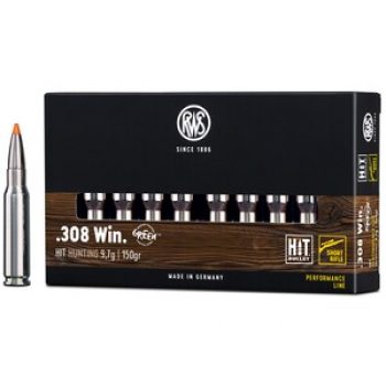 RWS .308 Win. HIT Short Rifle 9,7g/150grs.