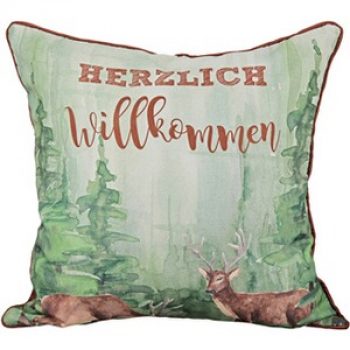 Gilde Handwerk Stoffkissen Waldesruh