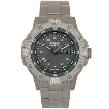 Traser Armbanduhr P99T Tactical Grey Titanarmband