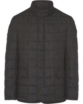 Steinbock ppjacke mit Tweed-Print