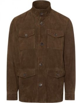 HIGHMOOR Lederjacke mit Taschen