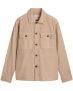 Gant Hemdjacke aus Baumwolle und Leinen