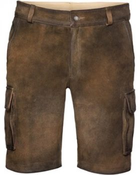 REITMAYER Kurze Cargo-Lederhose