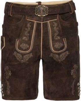 Almsach Kurze Trachtenlederhose Sahib II