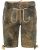 Almsach Kurze Lederhose mit Gürtel