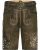 Almsach Kurze Lederhose mit Hirschkopf