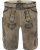 Hans Kurze Lederhose Ostsee mit Gürtel