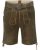 Almsach Kurze Lederhose mit Gürtel