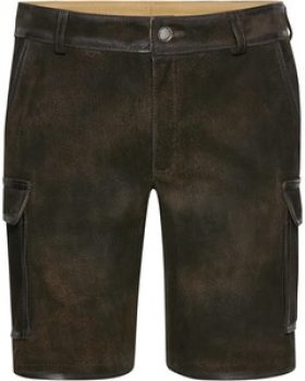 REITMAYER Kurze Cargo-Lederhose