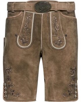 Krüger Buam ze Lederhose mit Gürtel