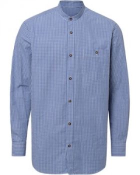 REITMAYER Stehkragenhemd Mini-Vichykaro