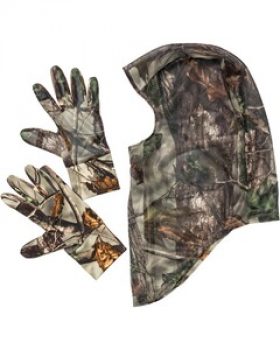Parforce Essential Camo Set Handschuhe und Sturmhaube