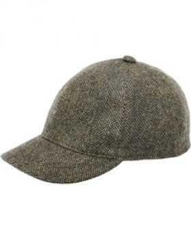 Parforce Tradition Cap Fischgrat Tweed