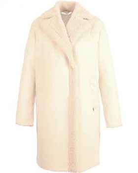 White Label Fake-Fur-Kurzmantel