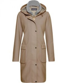 White Label Kurzmantel mit Kapuze