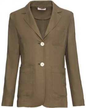Brigitte von Schönfels Longblazer mit Taschen
