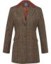 Brigitte von Schönfels Tweed-Gehrock