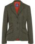 Brigitte von Schönfels Tweed-Blazer
