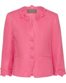 White Label Kurze Leinenjacke