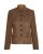 White Label Cord-Stehkragenjacke