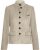 White Label Cord-Stehkragenjacke