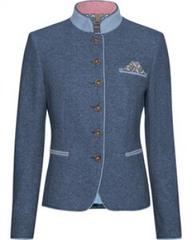 White Label Stehkragenjacke