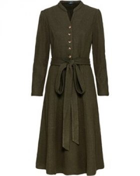 Luis Steindl Jerseykleid mit Knopfleiste