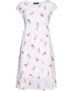 REITMAYER Leinen-Kleid mit Blumenmuster