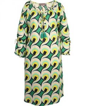 White Label Kleid mit Allover-Print