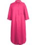 White Label Midi-Hemdblusenkleid aus Leinen
