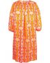 White Label Midi-Kleid mit Retro-Muster